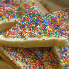 My Girls Love This For A Tea Party Snack Fairy Bread Food Fresh Fruit Recipes