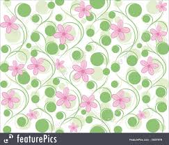 118,000+ vectors, stock photos & psd files. Abstract Patterns Pink And Green Flower Background Stock Illustration I3007878 At Featurepics