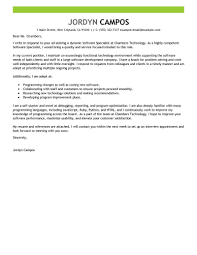 Best Software Specialist Cover Letter Examples Livecareer