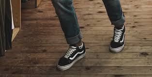 Find out the correct way to lace your vans shoes and trainers, with the official guide from vans. How To Lace Vans Old Skool It S Time To Style Your Shoe Tripboba Com