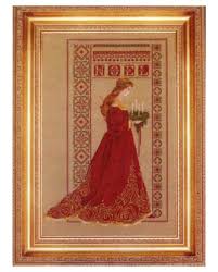 Sehen sie sich ergebnisse an für cross stitch Lavender Lace Celtic Lady Cross Stitch Designs