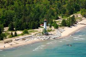 Check spelling or type a new query. Crisp Point Light Lighthouse In Paradise Mi United States Lighthouse Reviews Phone Number Marinas Com