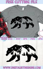 Here you'll find hundreds of high quality mountain transparent png or svg. Free Bear Silhouette Svg Digitalistdesigns