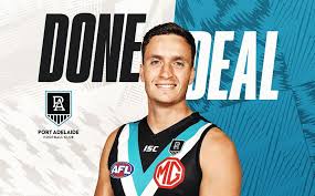 Port adelaide power vs adelaide crows: Power Deal Electric Bomber Off To Port