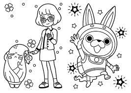 Yo Kai Watch 12 Ausmalbilder Malvorlagen
