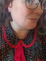 Butterfly fairy wing earrings with holographic feature