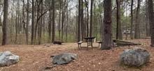 All cabins are set up for light housekeeping with linens furnished. Oak Mountain State Park Campsite Photos Reservations Info