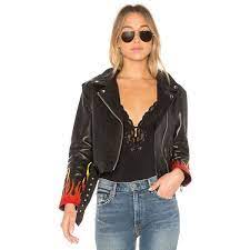 Lpa Jacket 576 77 860 Inr Liked On Polyvore Featuring Outerwear Jackets Coats Jackets Lpa Genuine L Clothes Design Jackets Embroidered Leather Jacket