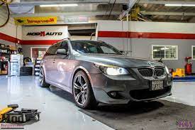 E61 Bmw 535i Xdrive Touring On Kw Coilovers Modauto Bmw Bmw 535i Coilovers