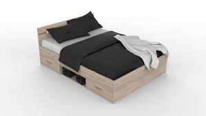 Stauraumbett 140x200 cm online kaufen bei otto große auswahl top service top marken ratenkauf kauf auf. Bett Michigan Sonoma Eiche Mit Schubkasten 140x200 Cm