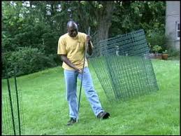 To build the fence around my vegetable garden, my husband started out. How To Install Garden Fencing Youtube