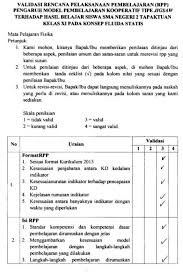 Penilaian nilai budaya dan karakter indikator teknik bentuk contoh instrumen bangsa pencapaian penilaian instrumen tanggung jawab : Pengaruh Model Pembelajaran Kooperatif Tipe Jigsaw Terhadap Hasil Belajar Siswa Sma Negeri 2 Tapaktuan Kelas Xi Pada Konsep Fluida Statis Skripsi Pdf Free Download