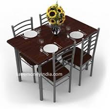 Royaloak milan 4 seater dining set. Forzza Four Seater Dining Table Set Rs 5999 Amazon Savemoneyindia