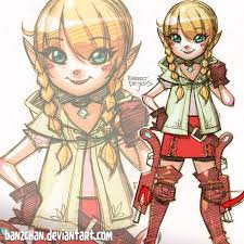 Linkle Art Chibi Drawings Hyrule Warriors