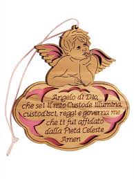 Angiolo di dio, che sei il mio custode, illumina, custodisci, reggi e governa me. Angioletto In Legno D Ulivo Angelo Di Dio Su Sfondo Rosa Dimensioni 8x8 Cm Incisione In Legno D Ulivo Italia Preghiere Articoli Religiosi Libreriadelsanto It