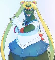 Pin By Panzie Rocha On Godzilla Kaiju Godzilla Sailor Moon