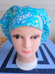 Let Go of What Drains You! Surgical Scrub Bouffant Hat
