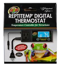 Reptitemp Digital Thermostat Zoo Med Laboratories Inc