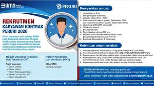 Lowongan Kerja Peruri Rekrut Lulusan Sma K Untuk Tenaga Kontrak Daftar Sebelum 13 Agustus 2020 Halaman 2 Tribun Jambi Khazanah trans7 sebuah program ensiklopedi islam dunia.