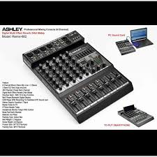 Check spelling or type a new query. Mixer Audio Ashley Remix 602 Remix602 6ch Usb Bluetooth Soundcard Pc Original Shopee Indonesia