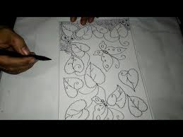 Bagi pengguna perangkat sentuh, jelajahi dengan gerakan sentuh atau geser cepat. Cara Menggambar Sketsa Motif Batik Sketsa 3 Youtube