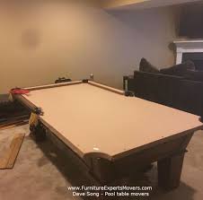 Furniture Experts Movers Call 240 764 6143 To Get Professional Brunswick Billiards Pool Table Lev Moving Apartment Pool Table Moving Professional Pool Table