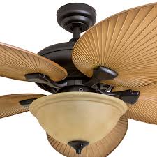 Ceiling fans from 66, 72, 84 and 96 inches! Honeywell Ceiling Fans 50507 01 Palm Island 52 Inch Tropical Ceiling Fan With Tuscan Bowl Light Indoor Outdoor Five Leaf Wicker Blades Sandstone Ceiling Fans Accessories Tools Home Improvement Fcteutonia05 De
