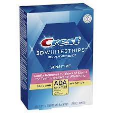 Well, teeth were not whiter after three days. Amazon Com Crest 3d Whitestrips Sensitive Teeth Whitening Kit 14 Treatments Beauty