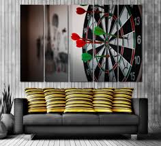 Maybe you would like to learn more about one of these? Darts Poster On Canvas For Wall Decor Darts Wall Art Game Etsy Cafe Wall Art Game Room Decor Wall Decor