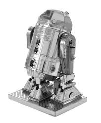 Star Wars Character R2d2 Metal Earth 3d Model Kit Three Dimensional Great Gift Stocking Stuffer For Guys M Metal Model Kits Star Wars Models Metal Earth Models
