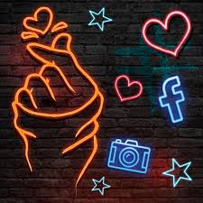 Neon Led Love موضوعات خلفيات أيق For Android Apk Download