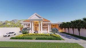 Sanggar arsitek merupakan spesialis jasa desain rumah mewah dengan pengalaman bertahun tahun dalam melayani klien di seluruh indonesia. Jasa Arsitek Rumah Mewah Eropa Klasik 1 Lantai Bapak Kennedy Di Medan