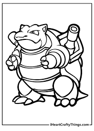 printable mega pokemon coloring pages updated 2022