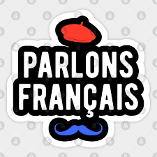 Discover and share victor hugo quotes en francais. Parlons Francais French Quote Parlons Francais French Quote Sticker Teepublic