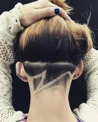 Cool Undercut Wave Pattern For Women Undercut Hairstyles Undercut Hair Designs Undercut Women