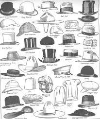 Hat Drawing Fashion Drawing Hats Vintage