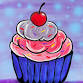Paint Nite: Magical Summer Cupcake event image