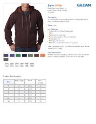 Gildan 18700 Heavy Blend Vintage Classic Full Zip Hooded Sweatshirt