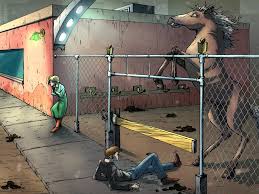 Mr m with the munchy mouth. The Faster Horse A Sci Fi Story Of Horses And Highways