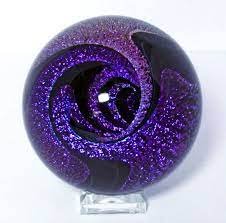 Handmade Contemporary Art Glass Marble 38 Contemporary Glass Art Glass Marbles Glass Paperweights