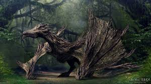 Artstation Wood Dragon Jia Hao Fantasy Monster Creature Concept Fantasy Beasts