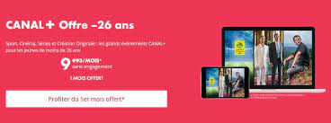 Les offres sans engagement proposées aujourd'hui par le groupe canal. Canal Lance Une Nouvelle Offre A 9 95 Mois Sans Engagement Pour Les 26 Ans Sportbuzzbusiness Fr
