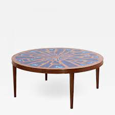 Below, 50 coffee tables organized by style. Stunning Rare Wood Coffee Table With Copper And Enamel Style Top