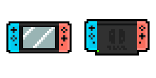 Nintendo Switch Switch In Dock Pixel Blue Red By Neroignis On Deviantart Tons of awesome nintendo switch wallpapers to download for free. nintendo switch switch in dock pixel