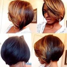 To create this textured look with your own similar cut, use a hair spray of dry shampoo at the roots of clean hair. Trendy Two Tone Short Hairstyle For Black Women Hairstyles Weekly