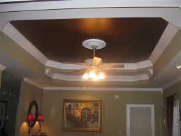 Benjamin Moore Bronze Metallic Paint I Love Ceilings Painted Other Than White Only Works In Certain Rooms Though Home Painted Ceiling Home Decor