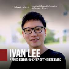 ManningCICS Associate Professor Ivan Lee has been named editor-in-chief of  the @IEEEOrg Engineering in Medicine and Biology Conference (EMBC)  Proceedings, the flagship publication of the world's largest biomedical  engineering conference. Calling the