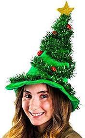 Amazon Com Funny Party Hats Christmas Hats Holiday Theme Hats Santa Hats Christmas Light U Christmas Hat Christmas Tree Hat Christmas Costumes For Adults