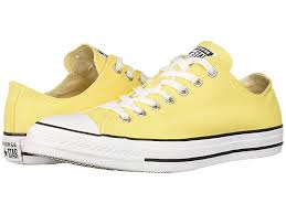 Black And Yellow Converse Chuck Taylors Converse Chuck Taylor All Star Ox Lace Up Casual Shoes Butter Yellow White Black Converse Chuck Taylor Chuck Taylors Converse