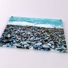 Pebble beach by tandi venter canvas art print arrives ready to hang, with hanging accessories included and no additional framing required. Pebble Beach Wall Art Print Uk Sign Shop